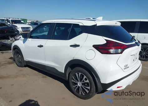 2021 Nissan Kicks S Xtronic Cvt из США, поврежденный, VIN 3N1CP5BV4ML496740
